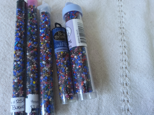 Seed Beads Mix | 5 Containers