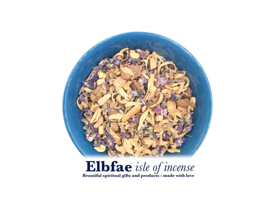 Night Sleep Powerful Incense, Sacred Setting, Ritually Blended, Shamanic & Witchy Purposes, 100Ml Loose Mix. 1x ~ Handmade By Elbfae New