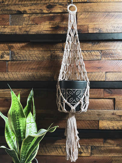 Made To Order Boho Macrame Plant Hanging Net