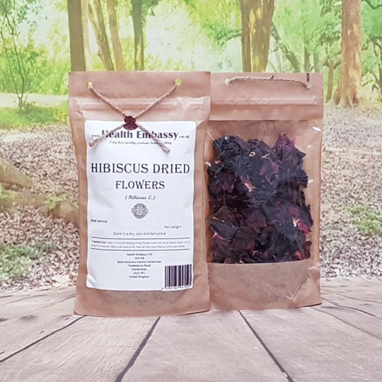 Hibiscus Dried Flowers Tea/L Herbal Health Embassy