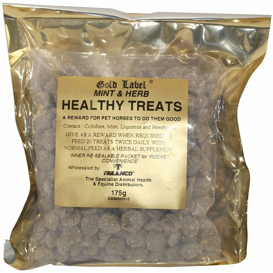 Herbal Healthy Treats Mint/Herb - 12 x 175 Gm - HT12 - Gold Label