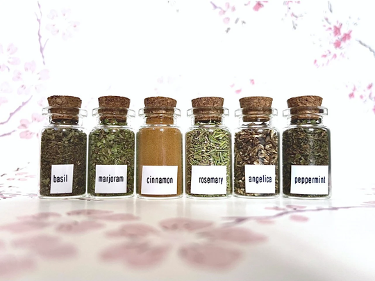 Protection Herb Kit - Herbs For Protection in Bottles ~ Witchcraft Supplies Witch Gift A Green