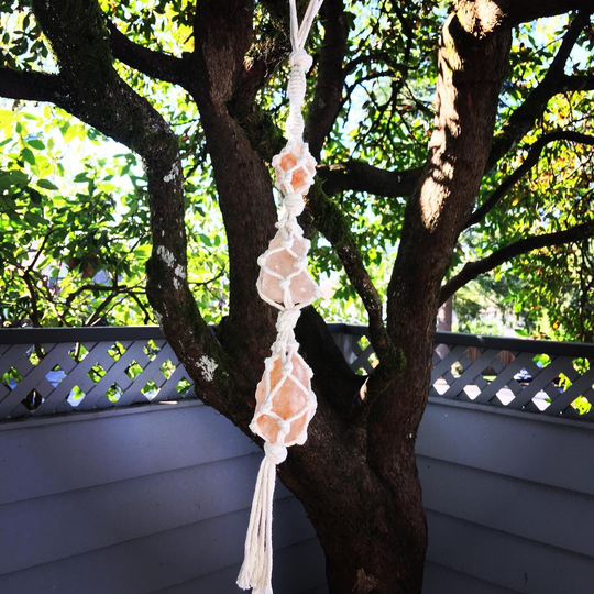 Hanging Himalayan Salt Rocks