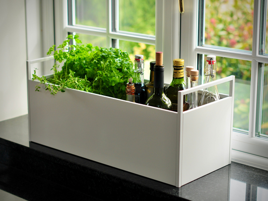 Window Sill Planter - White