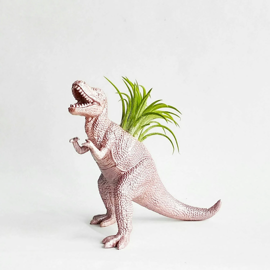 Dino Planter // Rose Chrome Holiday Gifts