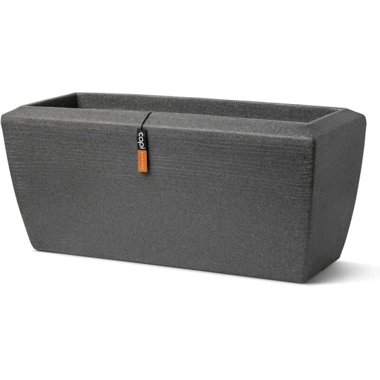 Planter Arc Granite Rectangle 60x35x40 cm Anthracite Capi Anthracite