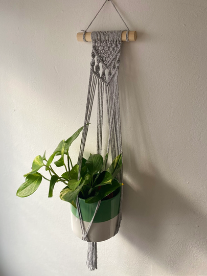 Wall Hanging Plant Holder, Macrame Hanger, Home Decor, Wall Boho Accessories