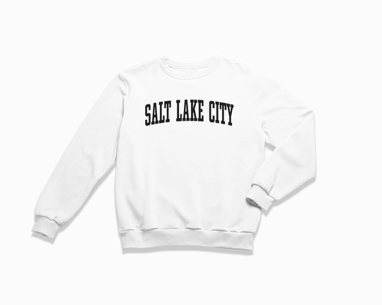 Salt Lake City Sweatshirt Utah Crewneck/College Style Sweatshirt Vintage Inspired Sweater
