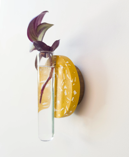 Wall Planter Terrazo Decor/Propagation Station Minimalist Boho