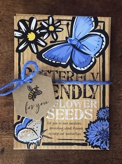 Butterfly And Bee Friendly Seeds Gift Duo Pack