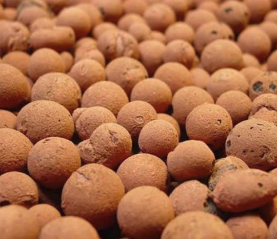50 Litres Decorative Clay Pebbles 10-20mm Uneven Soil Additive Replacement Alternative Medium Indoor Outdoor Garden Pots Planters Plants