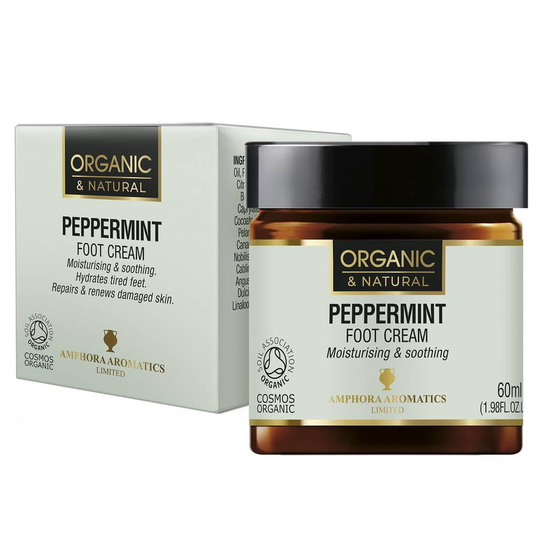 Peppermint Foot Cream Cosmos Organic 60ml