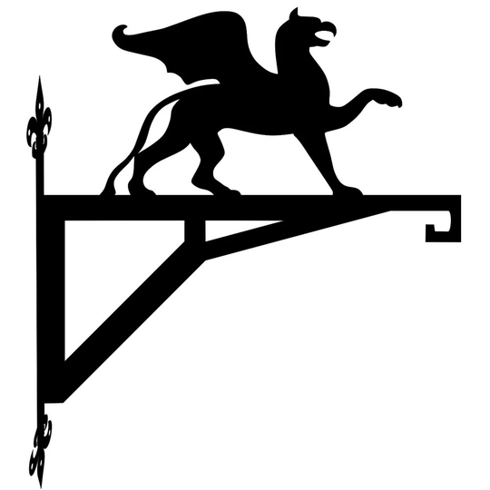Gryphon Modern Contemporary Hanging Bracket