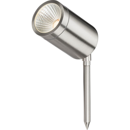 Knightsbridge - led Stainless Steel Garden/Plant Spike Light 230V IP65 6W
