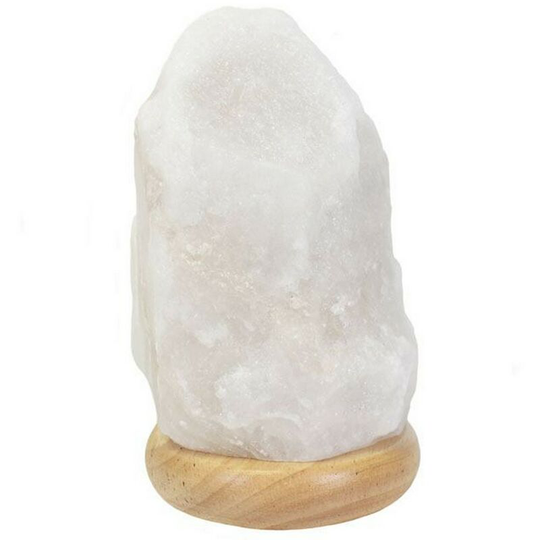 Large White usb Colour Changing Salt Lamp (One Size) (Multicoloured) - Multicoloured - Something Different