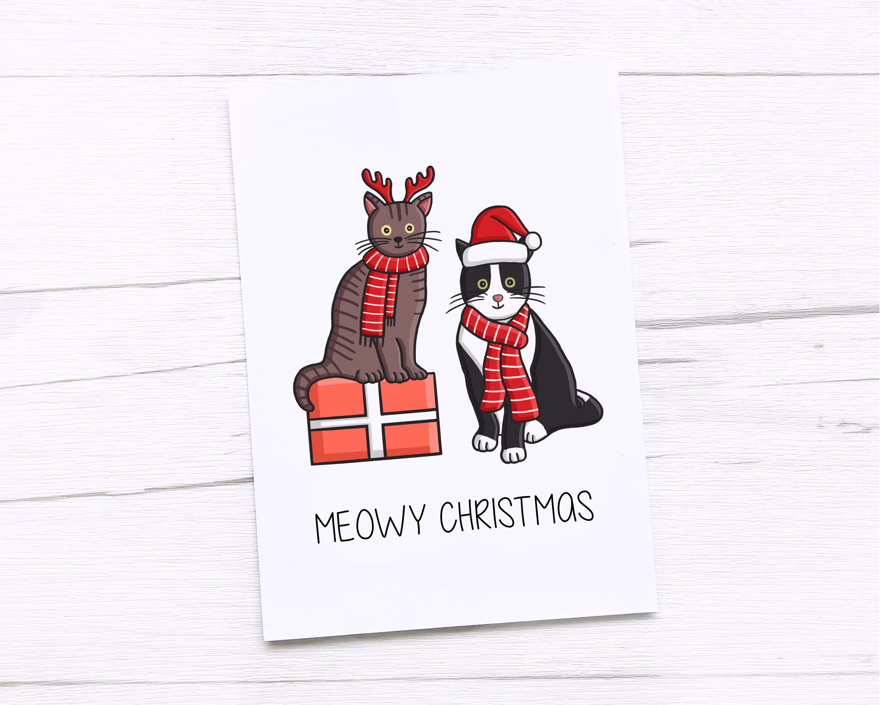 Happy Christmas Card | Merry Cats