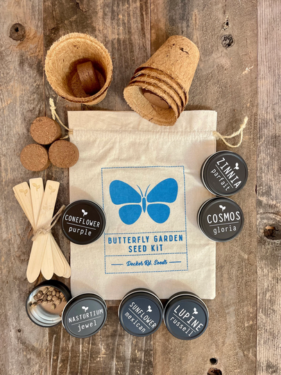 Butterfly Garden Seed Kit, Garden, Gift For Gardeners, Seeds, Set, Wildflower Seeds