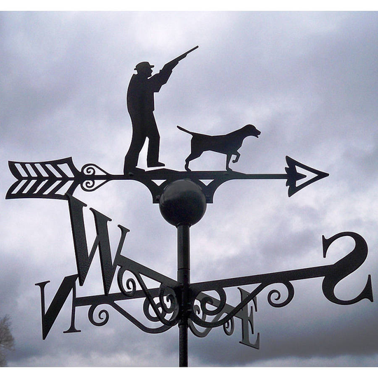 Hunting Season Steel Weathervane Made In Britain