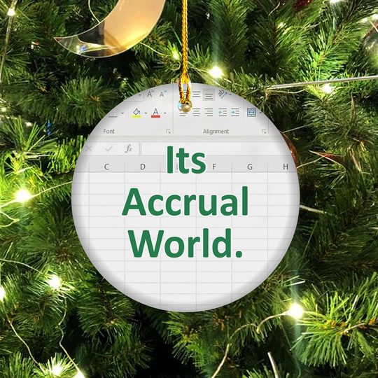 Excel Ornament Accountant Freak in The Sheets Spreadsheet Tax Season