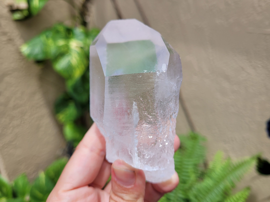 Lemurian Seed ~ Lq14 Natural Clear Quartz Point Brazil