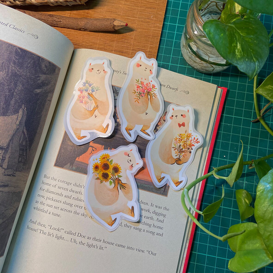 Bluebean Four Seasons Bear Sticker
