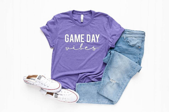 Game Day Vibes Shirt, Day Sweatshirt, Football Season Tee, Baseball