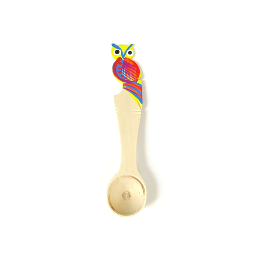 Wood Spoon For Salt, Salsa, Jam Or Honey, 5