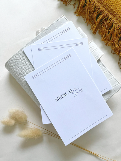 A6 Planner Inserts | Medicine Tracker Medical Printed UK Seller