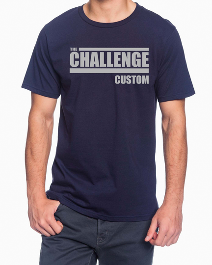 New Season 37 The Challenge Shirt Custom With Your Name Navy Blue