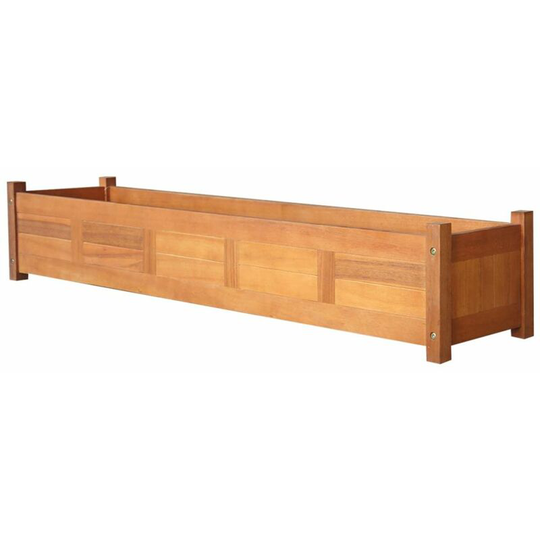 Topdeal - Garden Planter Acacia Wood 150x30x25 cm VDTD27114
