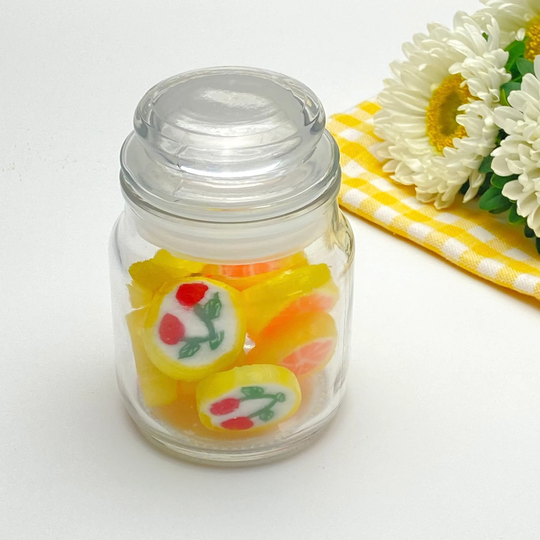 130Ml Round Glass Jar With Stopper & Airtight Seal - Purley Range