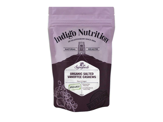 Organic Vegan Raw Chocolate Covered Salted Cashew Nuts