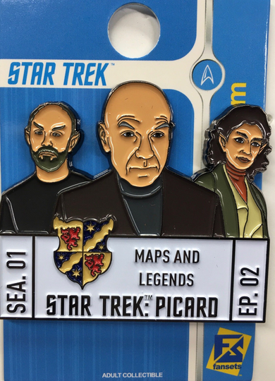 star Trek Picard Episode Pins Season One Episode Two Licensed Fansets Pin
