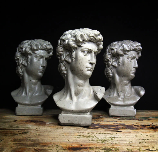 Classic Man Head Planter - Succulent Planter