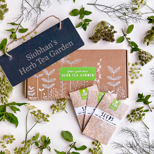 Grow Your Own Herb Tea Garden Gift