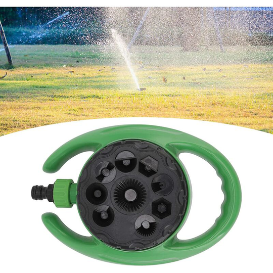 Garden Sprinkler, abs Plastic Base, Adjustable Watering Pattern, Small Area Automatic Irrigation System, Lawn Turret Sprinkler for Garden Plants