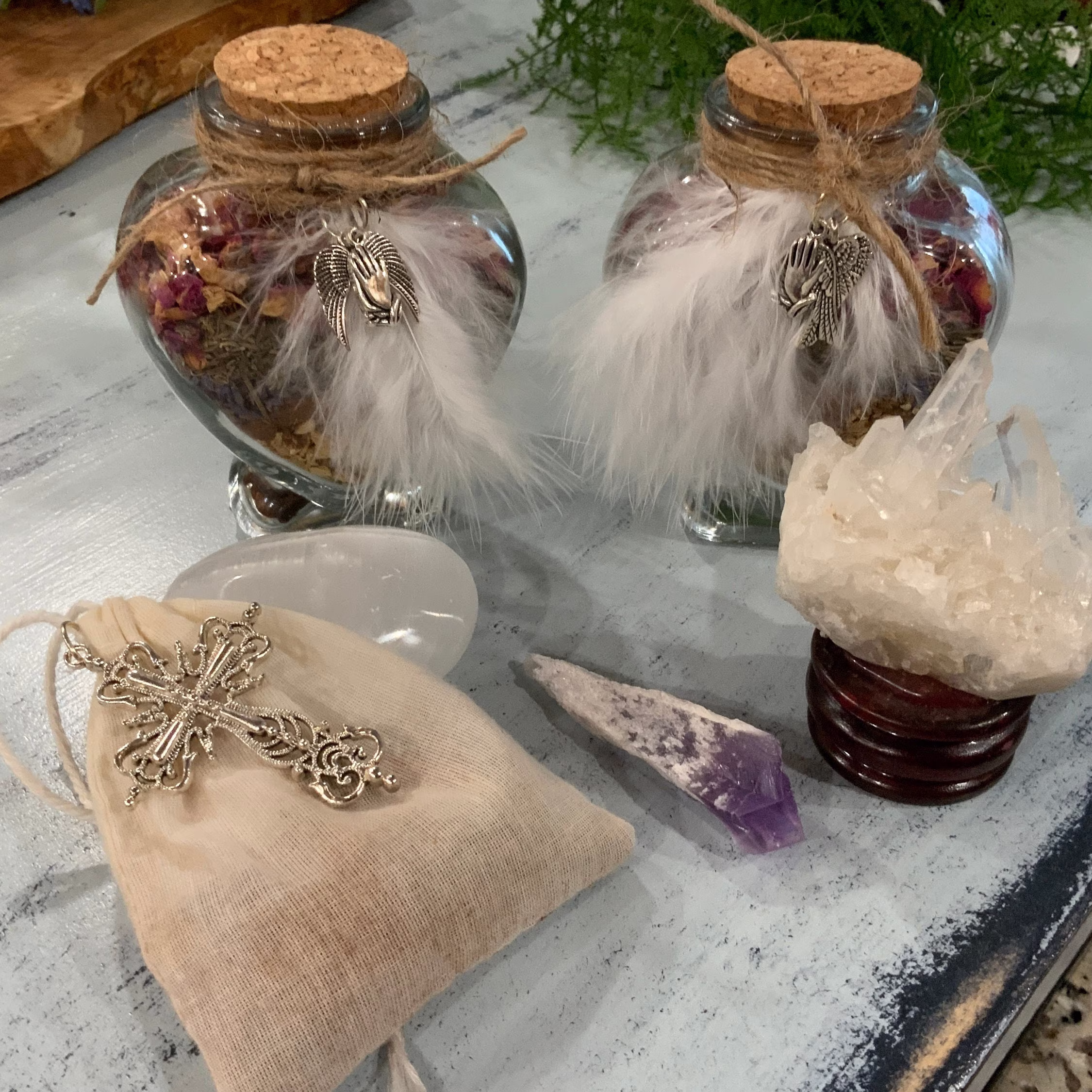 Grief/Loss Intention Bottle & Grief Bag