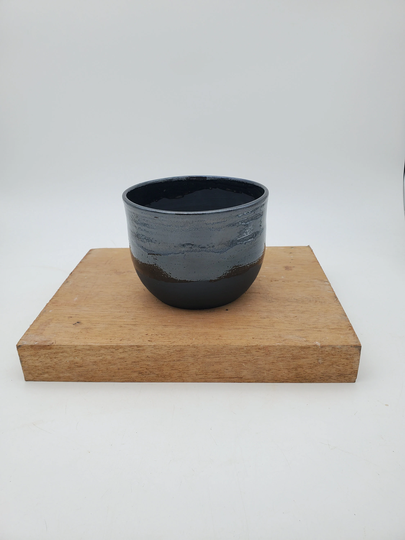 Black Clay Planter, Planter With Drainage