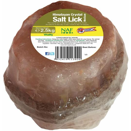 Himalayan Salt Lick - Medium x 2.5 Kg - S125.3 - NAF