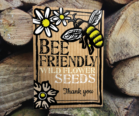 Bee Friendly 'Thank You' Wild Flower Seeds