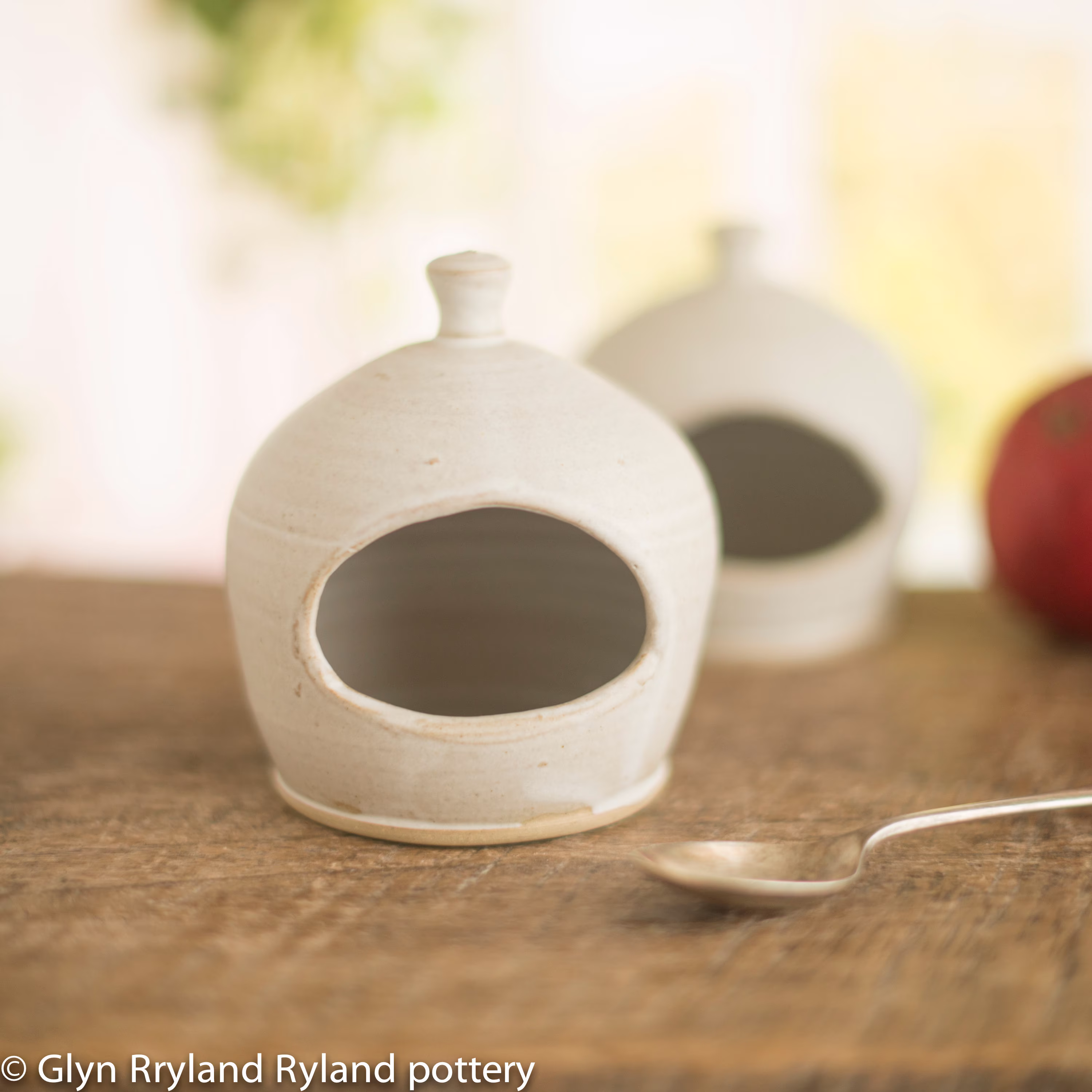 Small Pottery Salt Pig