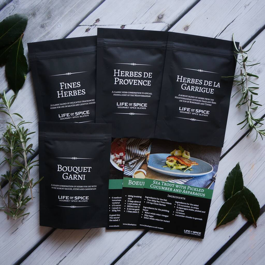 French Classics Herb Collection With Recipe Cards