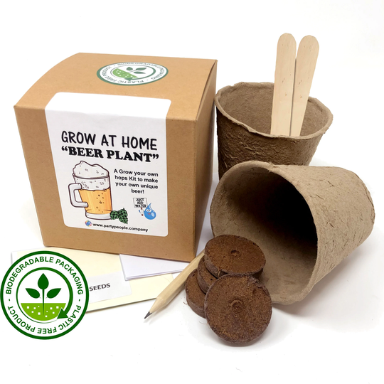 Grow Your Own Beer Plant | Hops Kit At Home - Ideal Birthday Gift, Great Fathers Day Gift