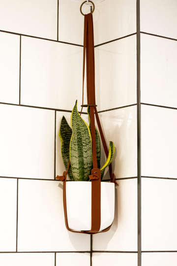 Vegan Leather Plant Hanger