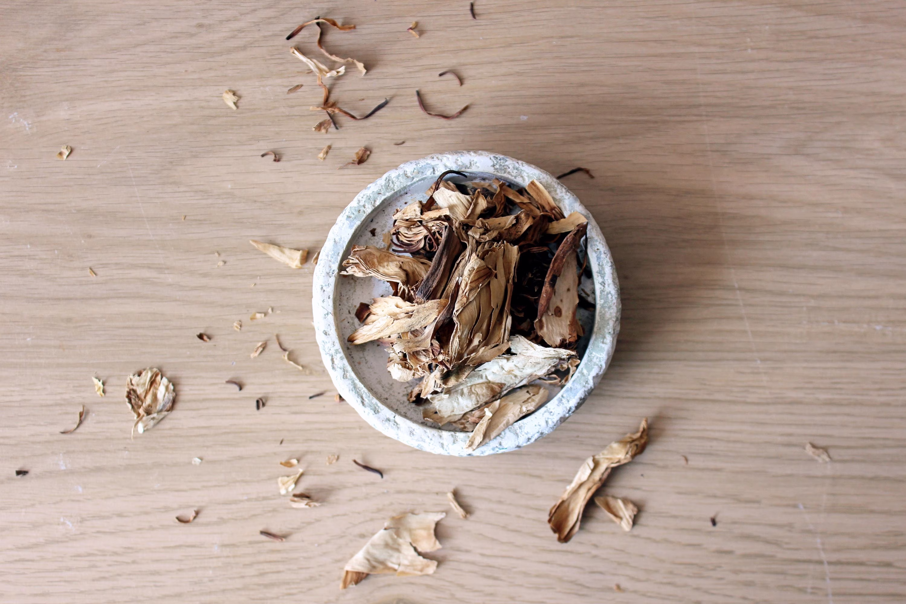 White Lotus | Nymphaea Ampla, Dotleaf Water Lily Petals, Loose Leaf Healing Herbs, For Smudging & Tea, Divine Feminine, Goddess Herb