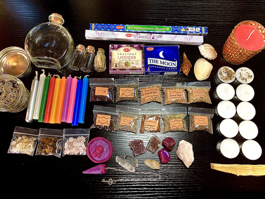 xl Witch Kit, Mystery Box, Witchcraft Starter Baby Witch Altar Tools, Apothecary, Supplies, Spell Kit