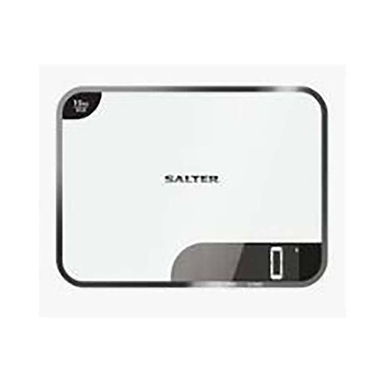 Salter - Electronic Kitchen Scale White 15kg Capacity 1079WHDR