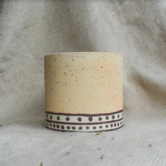 Neutral Pattern Detail Plant Pot, Decorative Pots, Australian Gifts, Plants, Indoor Planters, Patterned Pot