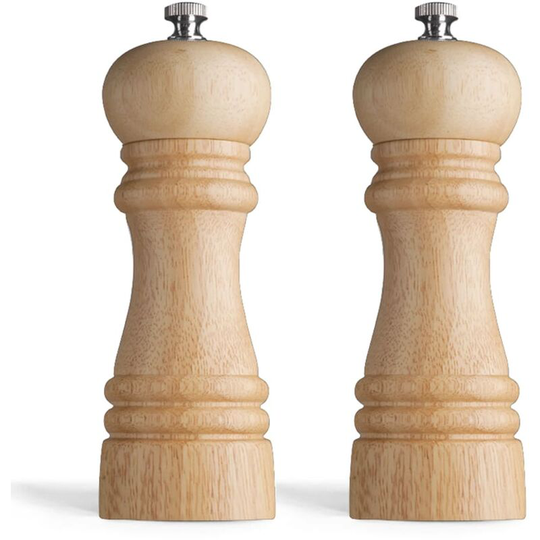 Amefa - Pepper and Salt Mill 15 cm 2 pcs Natural Brown