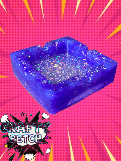 Indigo Stardust Ash Tray